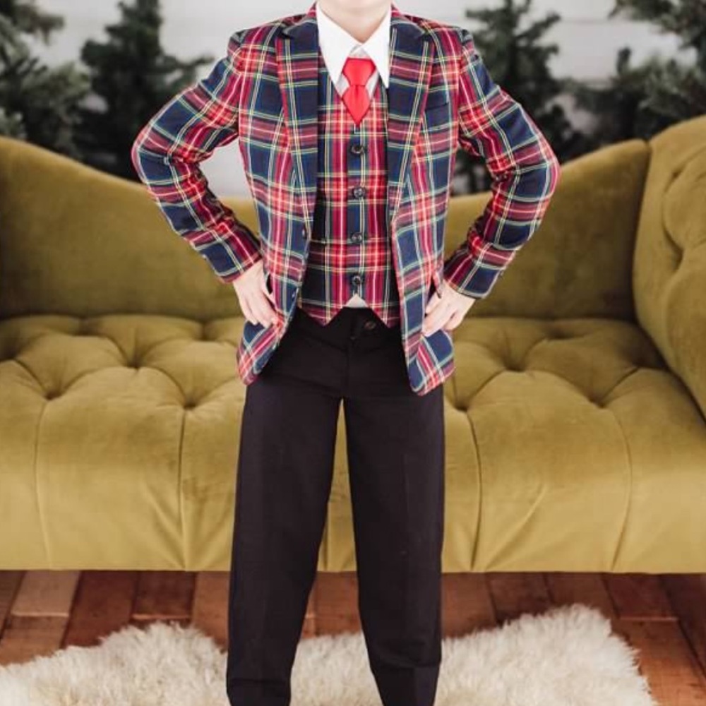 EUC Boys Trish Scully dress outfit